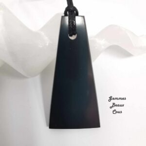 Pendentif shungite long