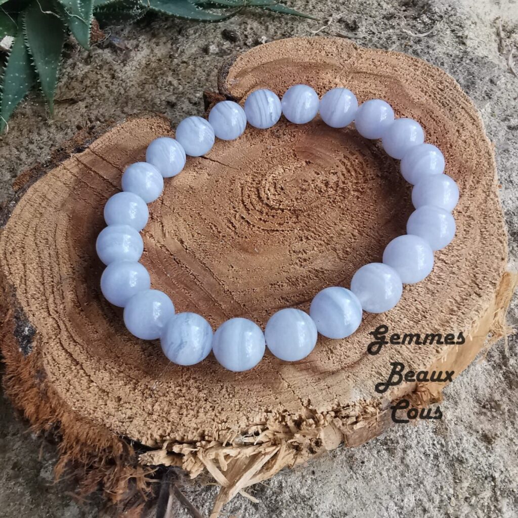 Rosalie la positive - Doré Calcédoine bleu (pro)