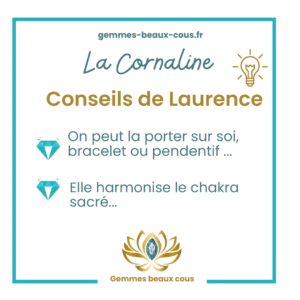 Comment porter la Cornaline ?
