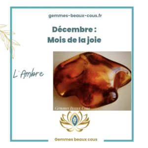 Pierre du mois de décembre: L'Ambre