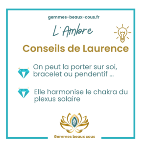 Comment porter l'Ambre ?